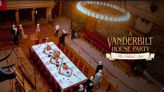 Timelapse Setting the Table for quotA Vanderbilt House Party  The Gilded Agequot 120 [upl. by Alurd355]