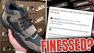 Sneakers Resellers Are Mad at Travis Scott Jumpman Jack release [upl. by Oiliduab557]