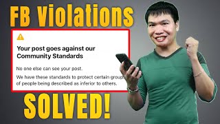 FACEBOOK VIOLATIONS How to CHECK and APPEAL 2021｜Community Standards｜Step by Step Tutorials [upl. by Micheline157]