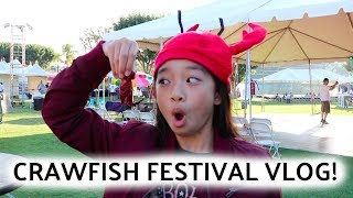 CRAWFISH FESTIVAL VLOG Nicole Laeno [upl. by Amaryl706]