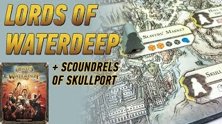 Геймплей 49  Lords of Waterdeep Scoundrels of Skullport [upl. by Nhguavahs]