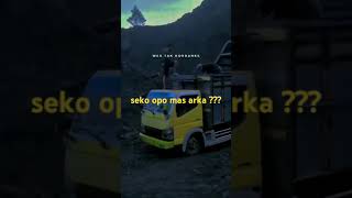 alon alon 😉😉 fypシ゚viral reels vidioshort trukoleng trukpasir merapi fyp fypシ゚ sopirtruk [upl. by Laflam864]