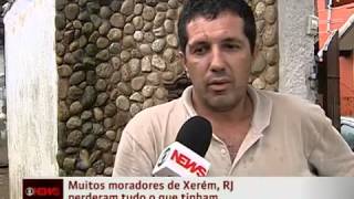 Moradores de Xerém RJ perdem tudo o que tinham Desastre em Xerém [upl. by Ginny]