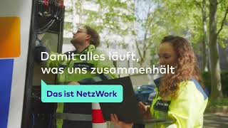 Arbeitgeberkampagne Netze BW – Das ist Netzwork [upl. by Jecon16]