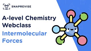 Alevel Chemistry Revision Sessions Intermolecular Forces [upl. by Wawro]