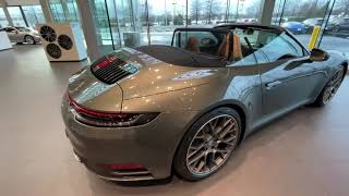 Aventurine Green Porsche 911 Carrera S Cabriolet [upl. by Siegfried]