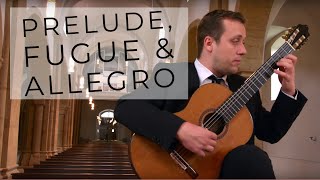 Prelude Fugue amp Allegro BWV 998  Johann Sebastian Bach played by Sanel Redzic [upl. by Eleonora]