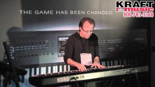 Kraft Music  Korg Kronos Demo with John Novello NAMM 2011 HIGH QUALITY [upl. by Jervis]