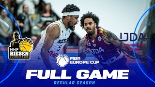 MHP RIESEN Ludwigsburg v JDA Bourgogne Dijon  Full Basketball Game  FIBA Europe Cup 202425 [upl. by Thorner]