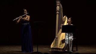 Astor Piazzolla Histoire du Tango  Clara Wang Harp Maria Vallejo Flute [upl. by Cortie]