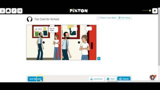 Naming Saving amp Editing my Pixton Cartoon [upl. by Silrac]