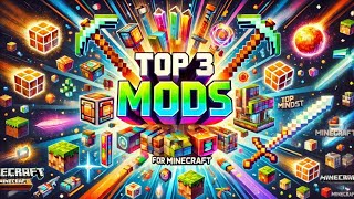 I PLAYED TOP 3 CRAZIEST MODS IN MINECRAFT PE [upl. by Atilehs]