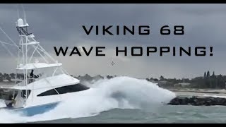 VIKING YACHTS 68 ROUGH SEAS  Billfish TV 080 [upl. by Abie]