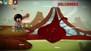 The Volcanoes structure animation videos  Anatomy Visual1  Learny Land [upl. by Jair798]