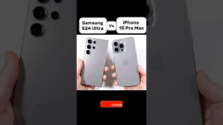 iPhone 15 Pro Max vs Samsung Galaxy S24 Ultra Speed Test Ultimate Showdown 🚀📱 shortsfeed short [upl. by Malvie]