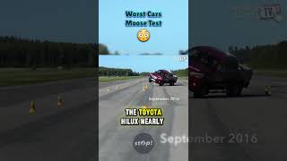 These Cars Failed the Moose Test 😱🚗💥 [upl. by Main]