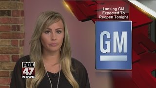 Lansing GM plant expected to reopen Tuesday night [upl. by Luht575]