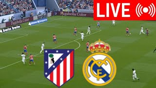 🔴EN VIVO Atlético de Madrid vs Real Madrid  LaLiga 2425  PES 21 Simulation Gameplay [upl. by Tirb]