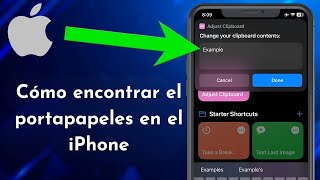 Cómo encontrar el portapapeles en el iPhone [upl. by Ahtabat919]