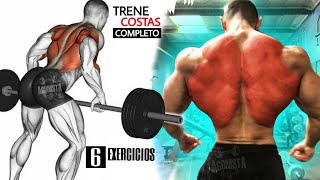 6 Exercícios Treino de Costas Completo [upl. by Lorin423]