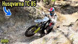 Husqvarna TC 85 2stroke at Croom Off Road Park [upl. by Reames]