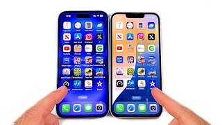 iPhone 16 vs iPhone 13 Speed Test [upl. by Millar]