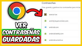 Como Ver tus Contraseñas Guardadas en Google Chrome  Guía Rápida [upl. by Toulon]