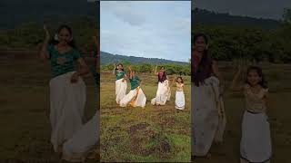 Kuttanadan PunjayileKerala Boat SongVidya Voxshorts onam2022 dance onamspecial viral [upl. by Notlrac]