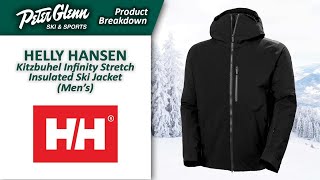 Helly Hansen Kitzbuhel Infinity Stretch Insulated Ski Jacket Mens  W2223 Product Breakdown [upl. by Onin]