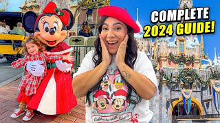 🎄 The ULTIMATE GUIDE To The 2024 HOLIDAY TIME AT DISNEYLAND  New Foods Rides Shopping  MORE [upl. by Eirok]