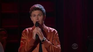 Ansel Elgort singing Easy [upl. by Wagoner]