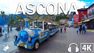 Discovering Ascona One Of The Most Beautiful Town in Switzerland  Walking Tour 4K [upl. by Lemraj394]