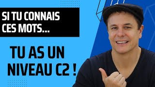 Si tu connais ces mots tu as un niveau C2 en français 📋😎 [upl. by Edelson]