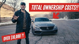 Total Ownership Costs on my C63s AMG Coupe with 50k miles The Total is a lot [upl. by Sukey]