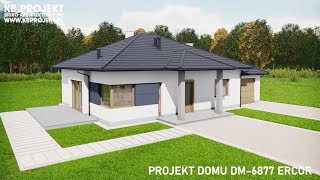 Projekt domu Ercor DM6877  KB Projekt [upl. by Duomham]