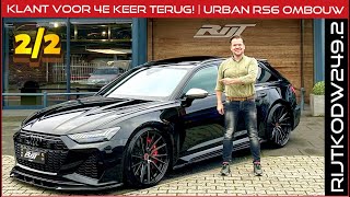 Klant voor 4e keer terug  Custom RS6 voorzien van Urban Carbon en Vossen  Resultaat R8 V10 Spyder [upl. by Sucramat]