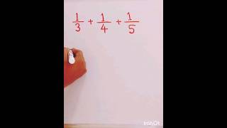 How To Simplify Additional Fraction Maths Maths Learning Tricksmathskillsmathstrickshortviral [upl. by Haldan]