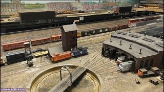 A visit in West Island Modular Railroad club Montreal Canada [upl. by Wolsky]