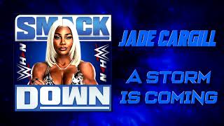 WWE Jade Cargill  A Storm Is Coming Entrance Theme  AE Arena Effects [upl. by Ynnor]