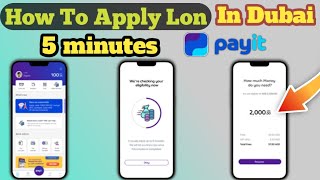 How to take loan from payit apps  How to avail money on demand payit [upl. by Durtschi]