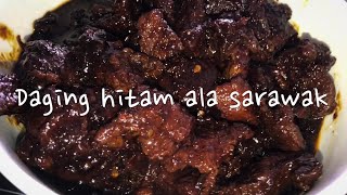 Daging Masak Hitam ala Sarawak [upl. by Catto]