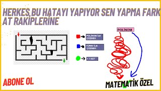 BU HATAYI YAPMAZSAN NETLERİN ARTAR  NETLERİN ARTMAMA NEDENİ  LABİRENT YÖNTEMİ yks2025 matematik [upl. by Jackqueline]