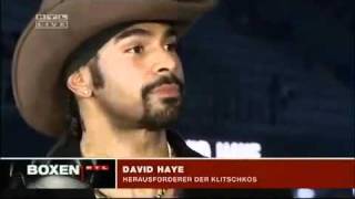 David Haye vs Vitali Klitschko on German TVflv [upl. by Ardnola]