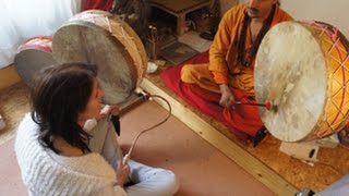 Shamanic Drum from Nepal [upl. by Llednor]