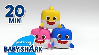 BEST Cube Toy Baby Shark Doo Doo Doo  Compilation  Toy for Kids  Baby Shark Official [upl. by Yeltnarb554]