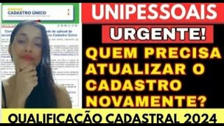 🚨 COORDENADORA DO CRAS EXPLICA QUEM NÃO DEVE ATUALIZAR O CADASTRO NOVAMENTE qualificação cadastral [upl. by Thane]