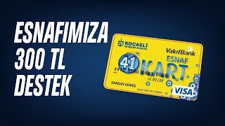 41 ESNAF DESTEK KARTI [upl. by Dee]