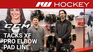 CCM Tacks XF Pro Elbow Pad Line Insight [upl. by Anair]