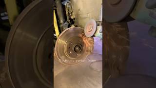 Brake disc grinding 😳🤯 shorts [upl. by Mosi]