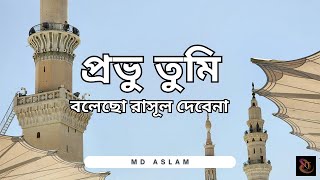 প্রভু তুমি বলেছো রাসূল দেবে না  Provu Tumi Bolecho Rasul Debe Na  Md Aslam  Bangla Islamic Song [upl. by Buonomo]